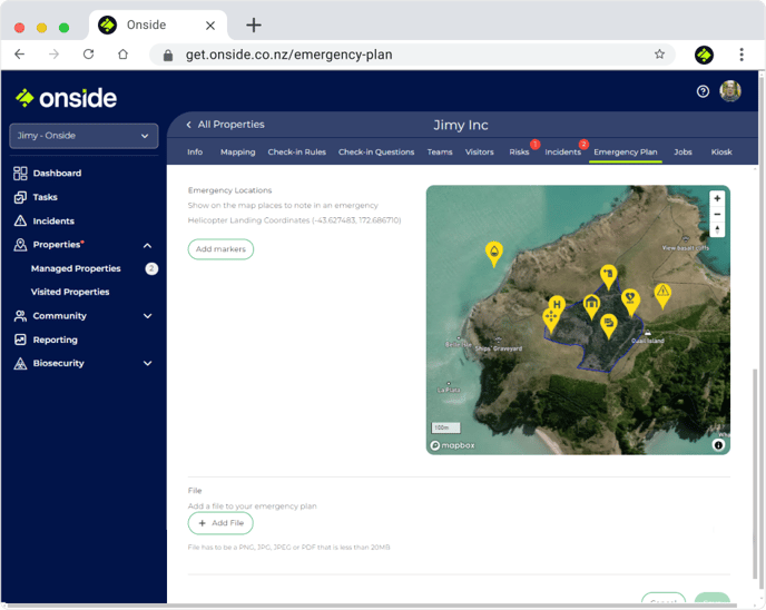 How do I set up my Emergency Plan?